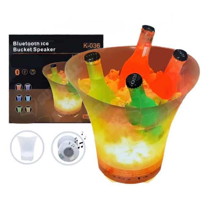 VALDE LED CON PARLANTE 7 LT