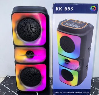 PARLANTE LED DOBLE BOCINA