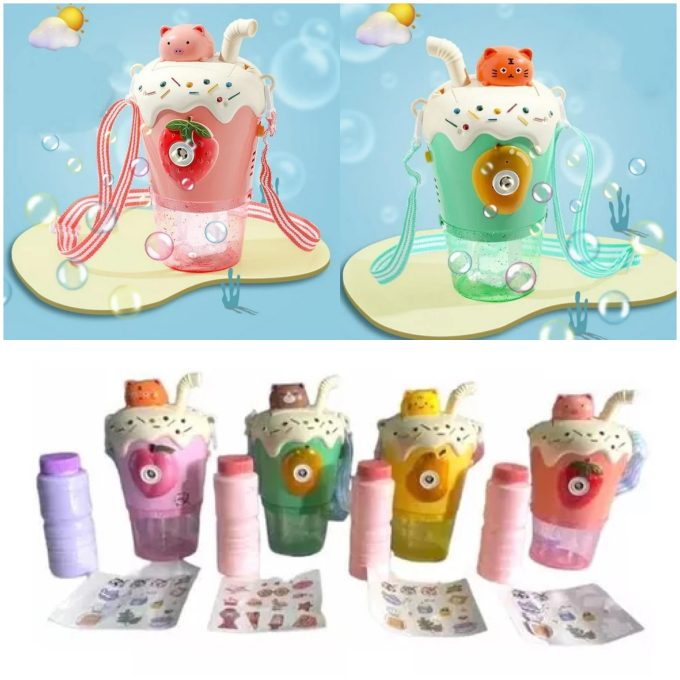 VASO KAWAII MÁQUINA BURBUJAS