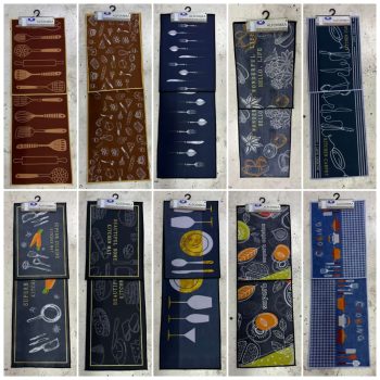 SET ALFOMBRA COCINA 2 PIEZAS