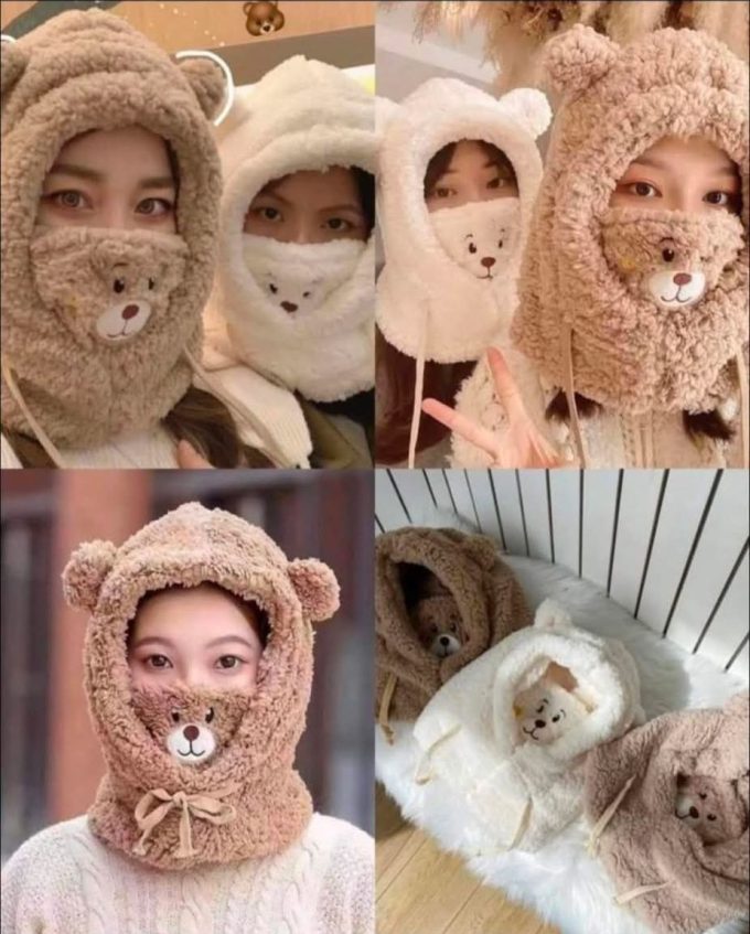 GORRO OSO TAPABOCA