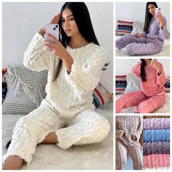 PIJAMA TRENZADO MUJER