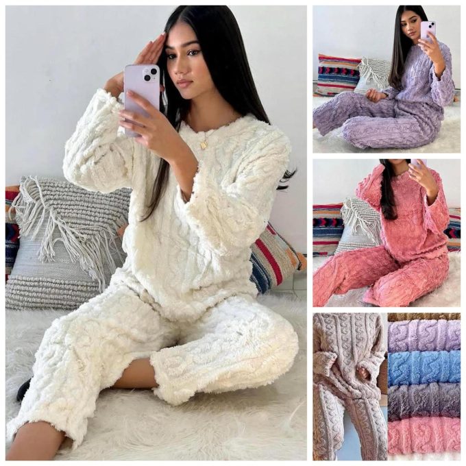 PIJAMA TRENZADO MUJER