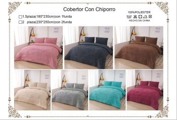 COBERTOR CHIPORRO MARIPOSA