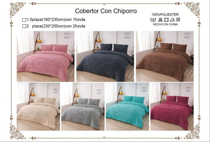 COBERTOR CHIPORRO MARIPOSA