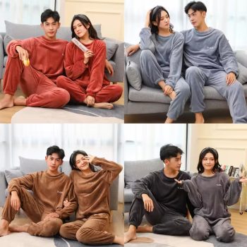CONJUNTO PIJAMA PLUSH LISO