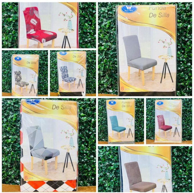 SET 6 FUNDAS SILLAS