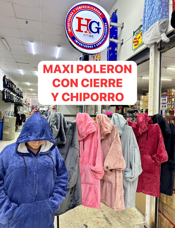 MAXIPOLERON CON CIERRE