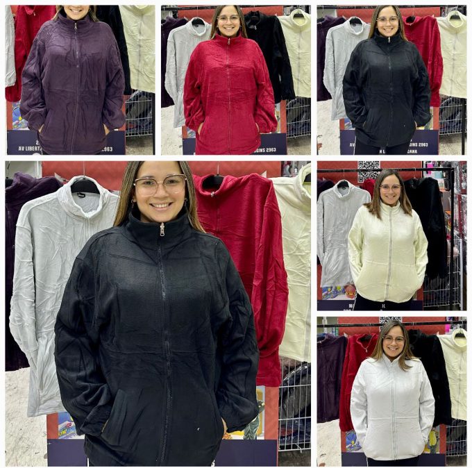 POLERON POLAR CON CIERRE UNISEX